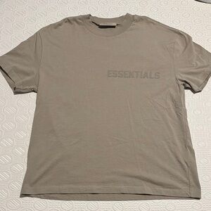 Essentials Men's Short Sleeve Tee in Taupe